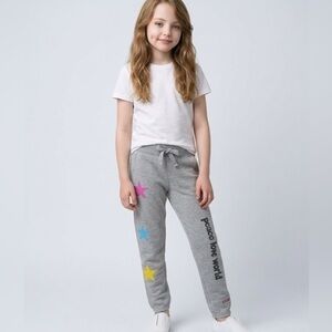 Peace Love World Star Joggers